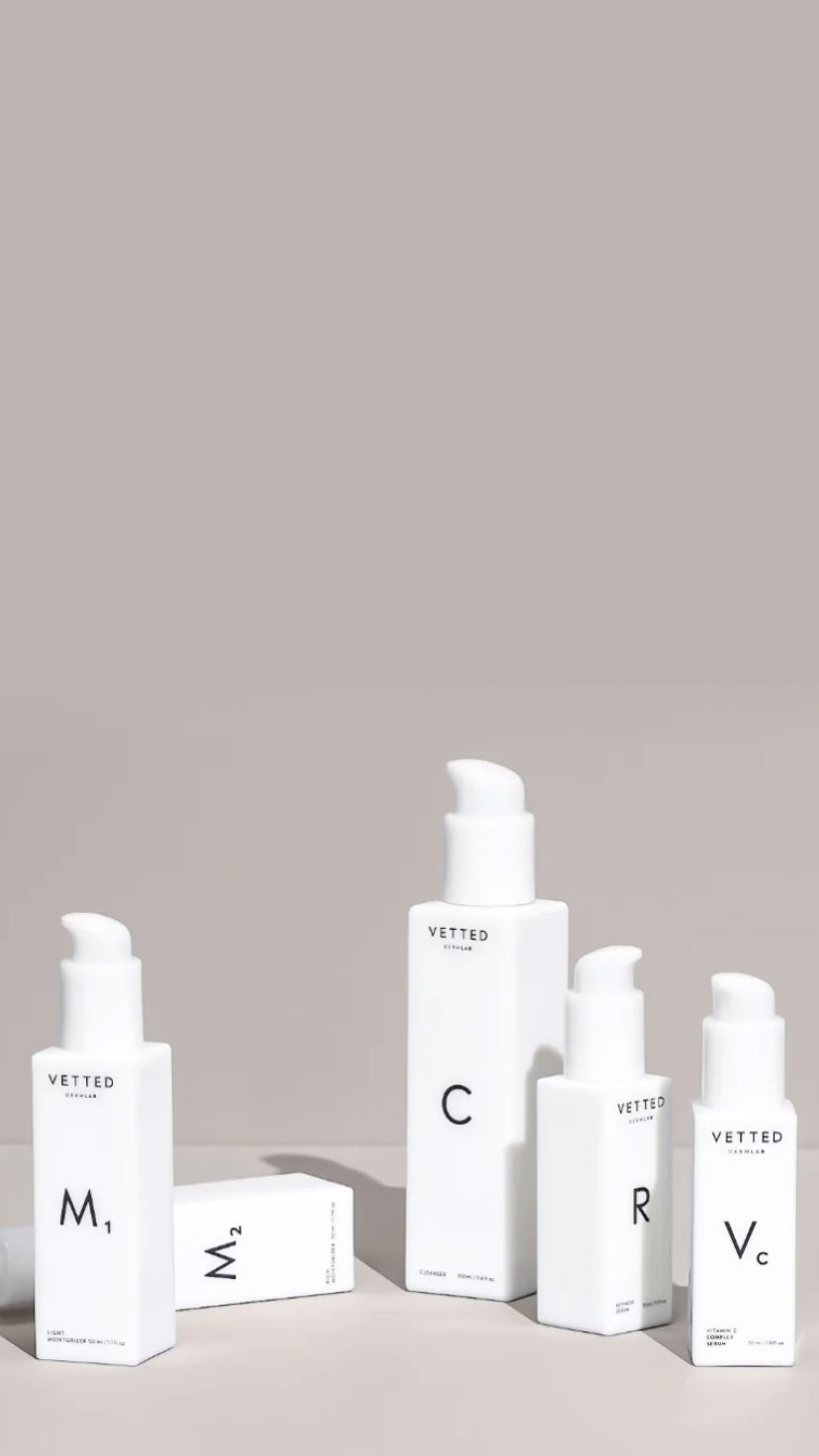 VETTED Dermlab | Skincare created by dermatologists